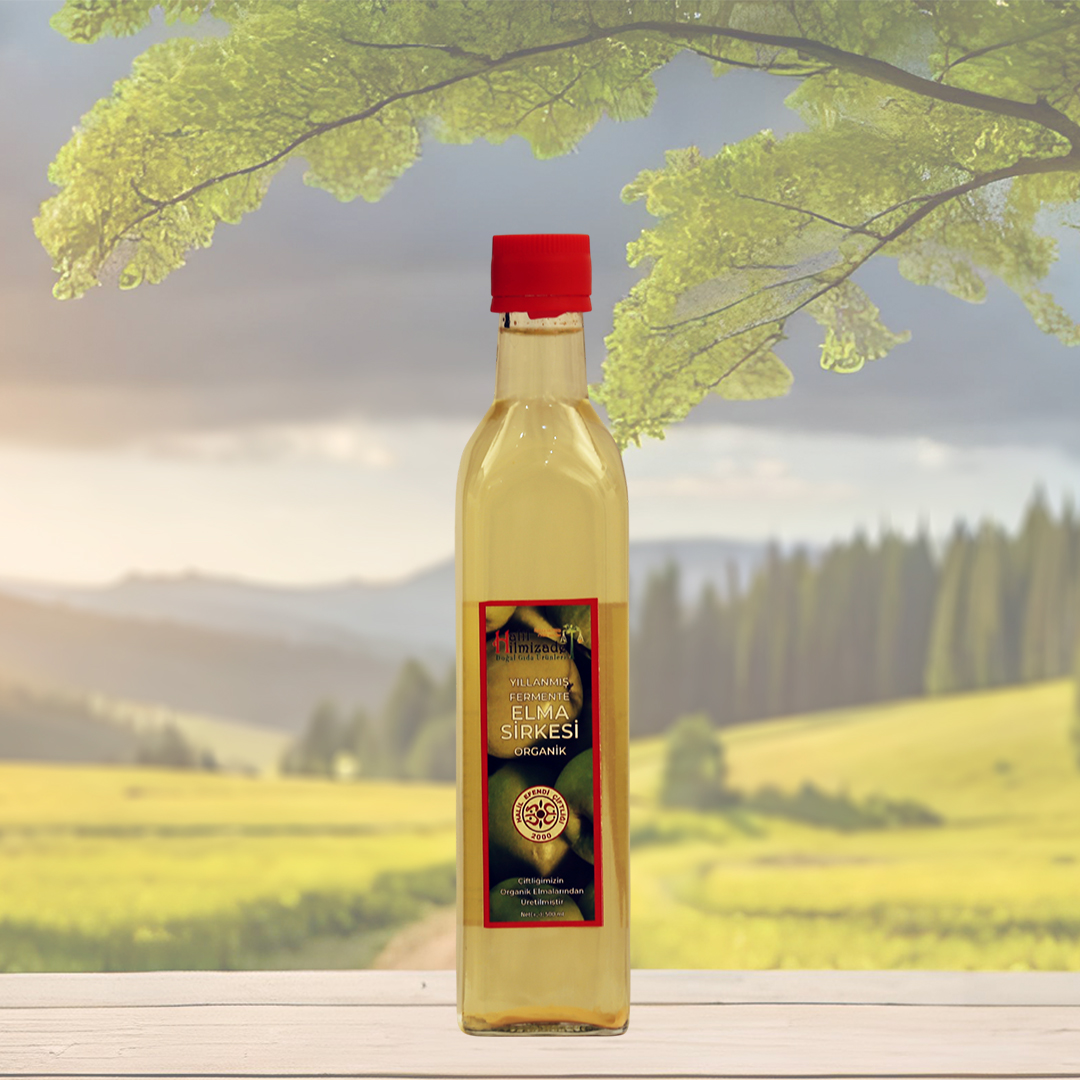 yıllanmış-elmaVİTRİN-ÜRÜN-FOTOLARI Yıllanmış Fermente Elma Sirkesi 500 ml - Görsel 1
