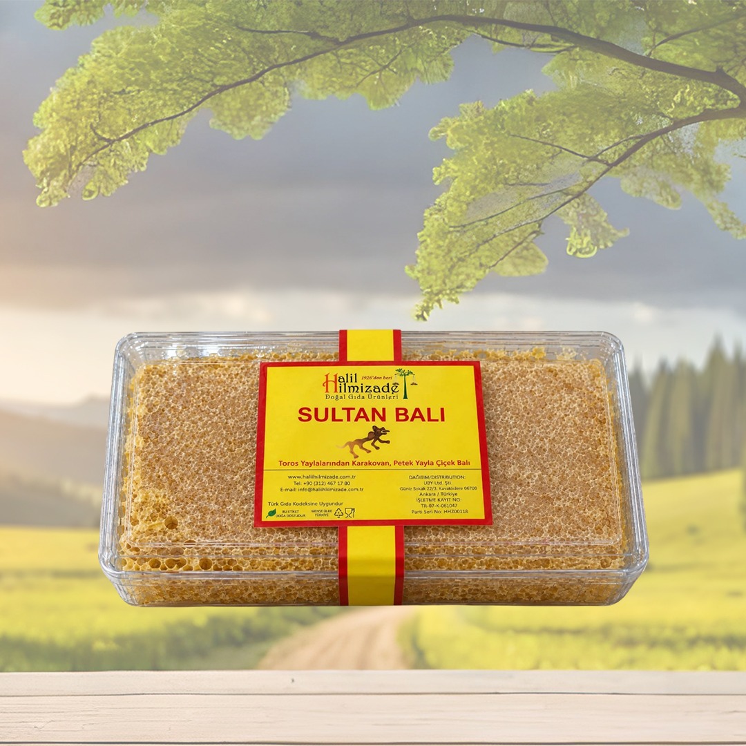 Petek Bal Karakovan Petek Sultan Balı 1 kg - Görsel 1